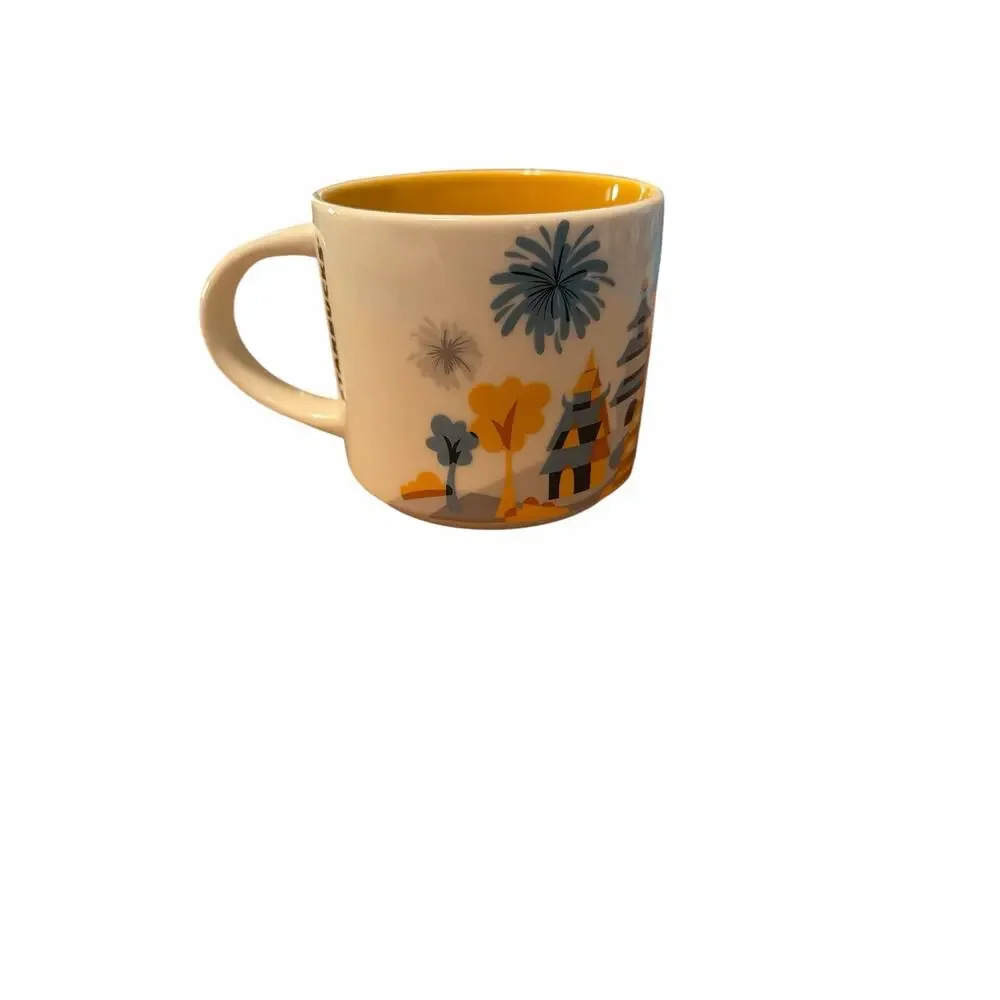 Starbucks Disney Parks You Are Here Epcot World Showcase area Coffee Mug